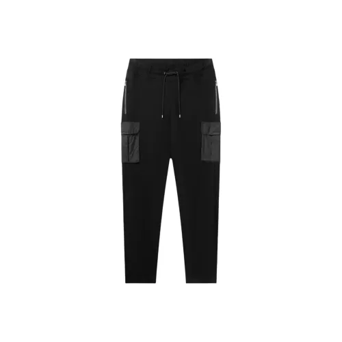 BALR. Чернила Черный Мужские Вязаные Тренировочные Штаны