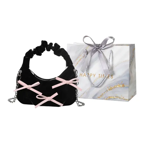 Miss Angel ПУ (полиуретан) Сумка через плечо Женская Черный Розовый Серебряный