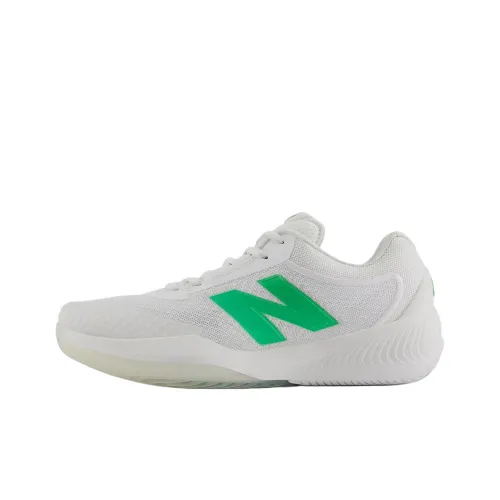 New Balance NB FuelCell 996v6 Устойчивые к истиранию Низкие Кроссовки для тенниса Женские Белые