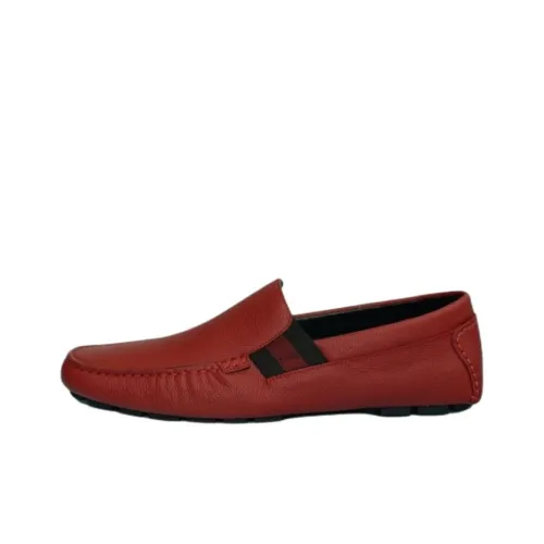 GUCCI Мужские повседневные туфли Low Top Red Men's