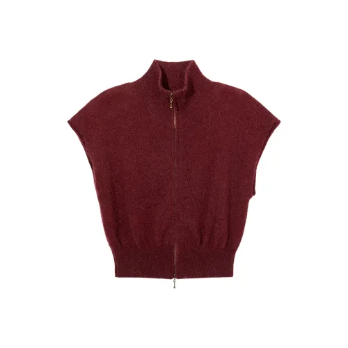 Ouyang Бургундский Женские Жилеты