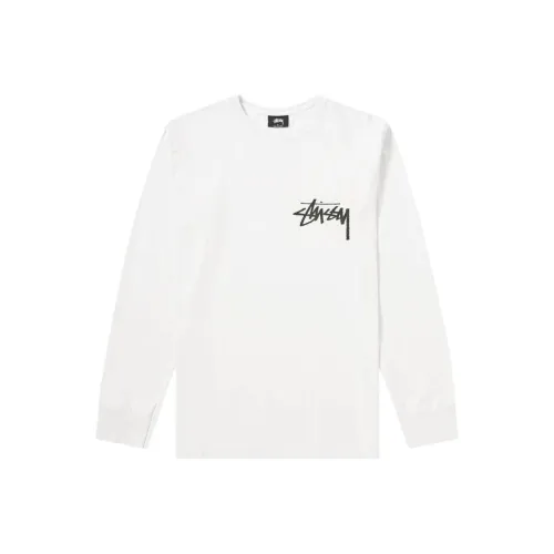 Stussy T-Shirt Мужская Кремово-Белая