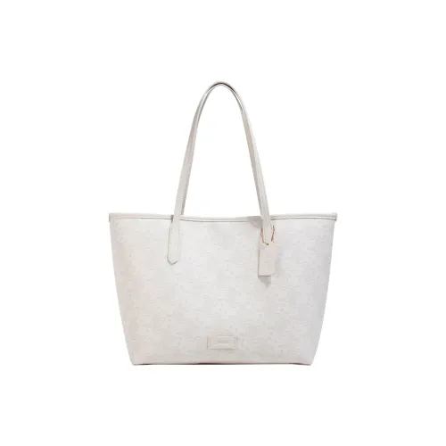 LOSEA ПУ (полиуретан) Сумка через плечо большая женская кремовая