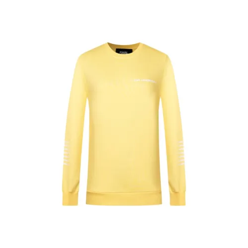 Karl Lagerfeld Толстовка Женская Желтая