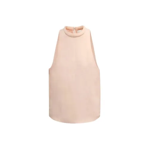 Loulou De Saison Майка Женская Кремовая Розовая