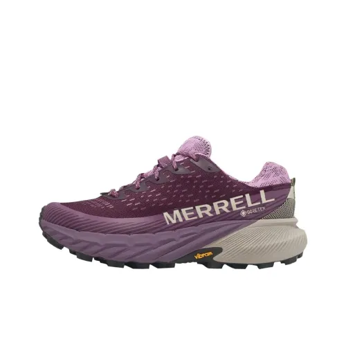 MERRELL Agility Peak 5 Устойчивый к истиранию Низкий Топ Уличная обувь Унисекс Фиолетовый