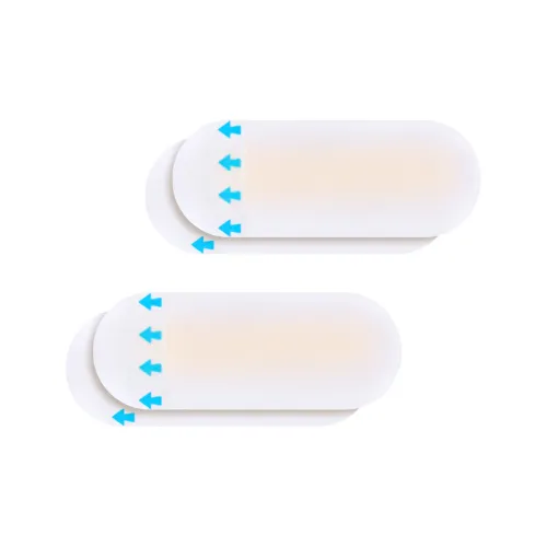 Footprint Tribe Гидроколлоид Устойчивый к Износу Стикер Унисекс