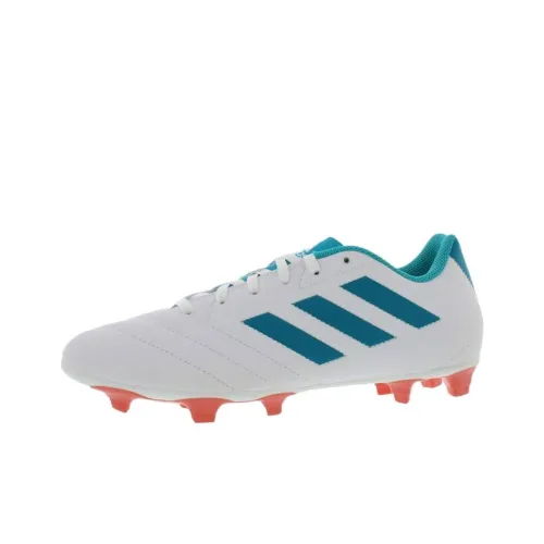 Adidas GOLETTO VII FG Твердый грунт Устойчивые к истиранию Футбольные бутсы Женские Белые