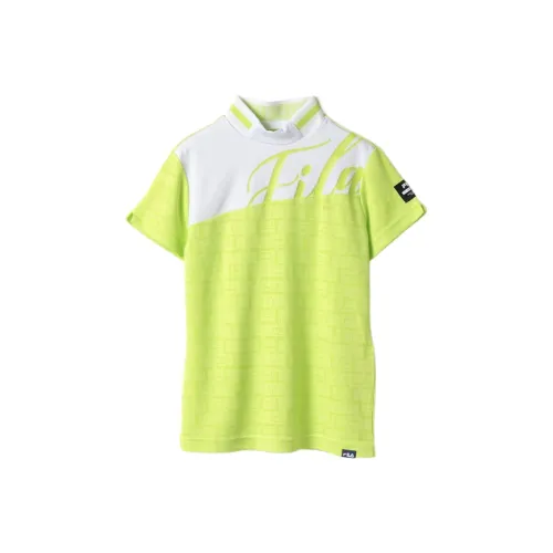 FILA Golf Series Зеленая Женская Одежда для Гольфа