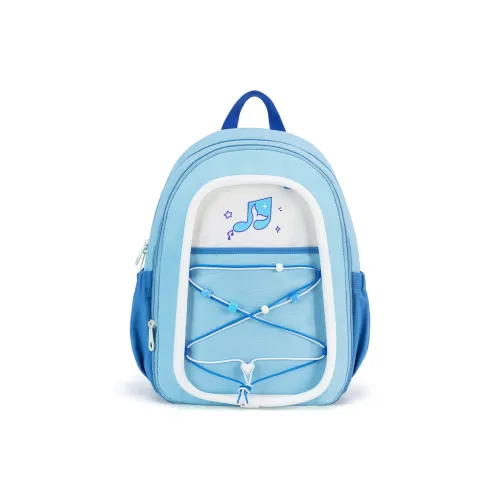 THE JUNCO Водостойкий полиэстер Сырой рис Рюкзаки от Itabag Женские Синий