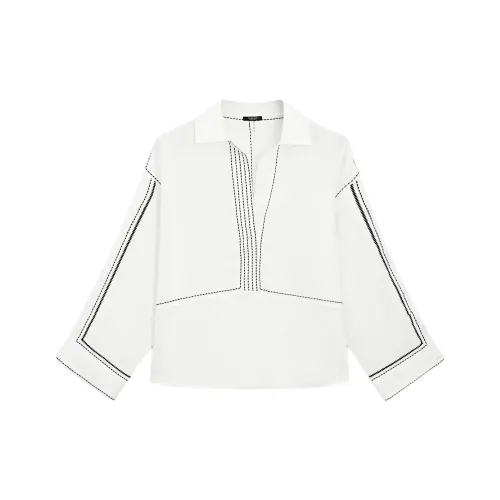 Massimo Dutti Белые Женские Рубашки