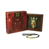 Лю Цуньсинг Подвеска + Свернутый дракон Шнурок + Магнитная рамка