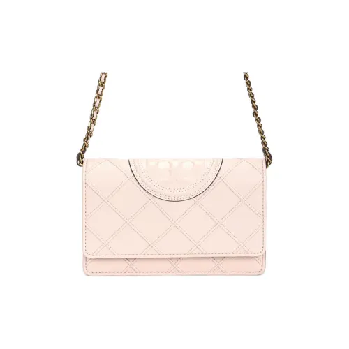 TORY BURCH Fleming Тисненая кожа Кошелек Мини Женский Розовый