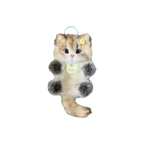 A Little Tide To Play TWISTED Stick Кошка Куклы Плюшевый Брелок 10 см Высота