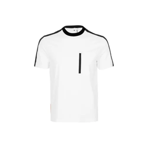 PRADA Белые Мужские T-рубашки