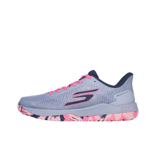 Skechers Viper Court Pro 2,0 Low Топ Кроссовки для тренировок Женские Серые