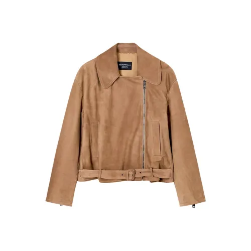EMPORIO ARMANI Кожа Куртка Женская