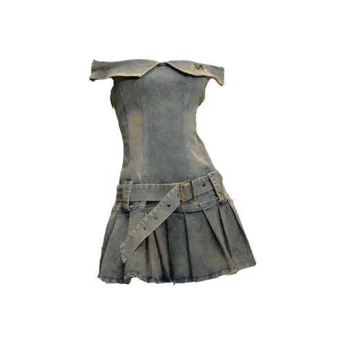 BIFH Blue Женские Платья без рукавов