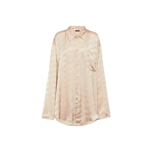 BALENCIAGA Бежевые Женские Рубашки