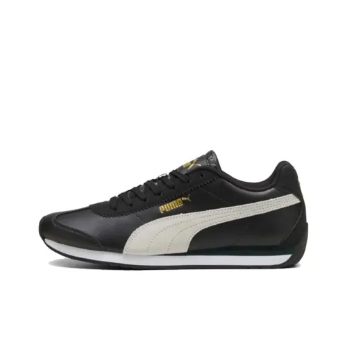 PUMA Turin 3 Устойчивый к истиранию Низкий Топ Повседневная обувь Унисекс Черный