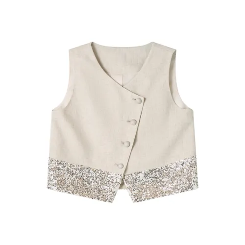 SHUXI Swedish Снежно-серый Женские Жилеты