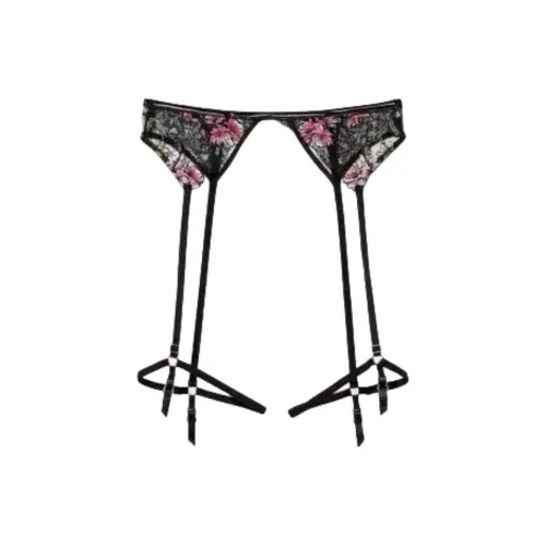 Victoria's Secret Черные Подвески с Цветочным Вышивкой для Женщин