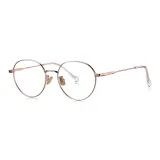 Розово-золотая рамка