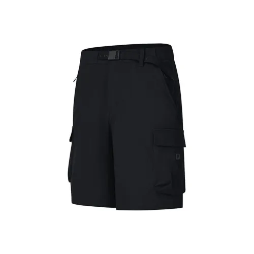 FILA Explorer Pitch Black BK Мужские Карго Шорты