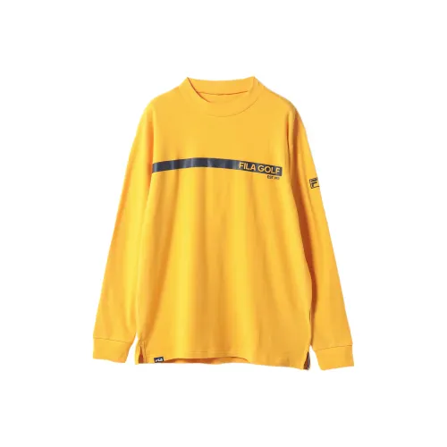 FILA GOLF серия Желтый Мужская Гольф Одежда