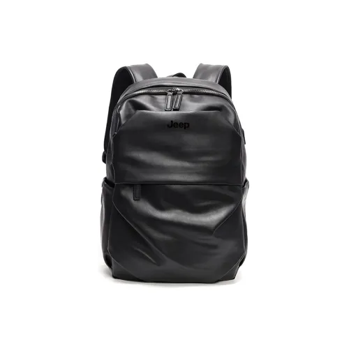 JEEP ПУ (полиуретан) Рюкзак Стандартный Унисекс Черный