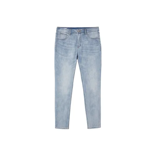 JACK JONES E40 Light Denim Blue Men's Jeans JACK JONES E40 Светлый Деним Синий Мужские Джинсы