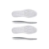 Серый Белый [2 упаковки, 1,5 см] Мягкий и упругий, увеличивающий высоту | Незаметный, не тонущийся