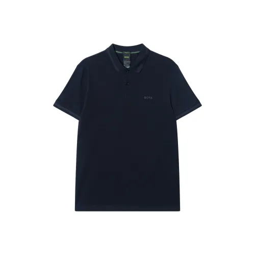 Hugo Boss Поло Мужское Темно-синий
