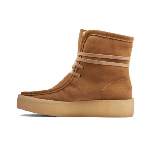 Clarks Wallabee Ботильоны Женские Коричневый