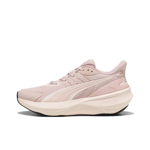 PUMA Pulse Pro Устойчивый к истиранию Низкий Топ Повседневные Беговые Кроссовки Женские Светло-Розовые