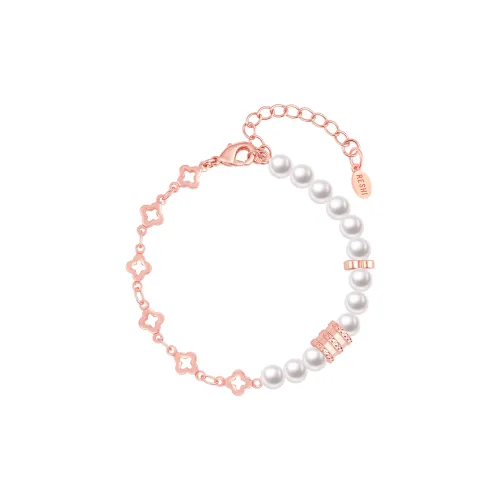 SIMPLE JOYS Shell Pearl Bracelets Women's