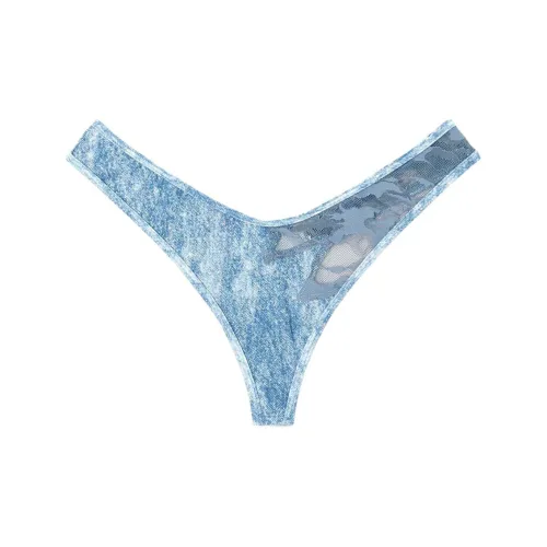 DIESEL Savage x Fenty Collaboration Женское нижнее белье 1 упаковка светло-синий
