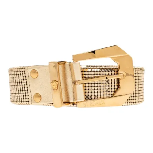 VERSACE Латунь Ремешок Женский Золотой Ширина 4CM
