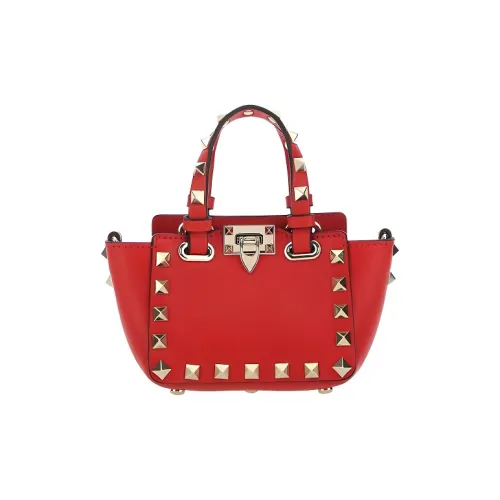 Valentino Кожа Одно Плечо Сумка Женская Красная