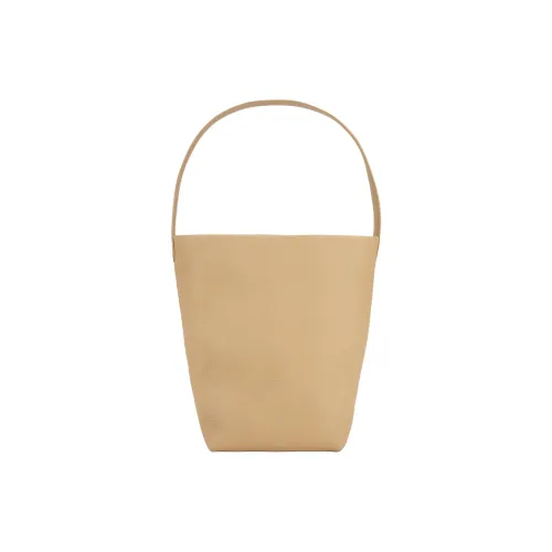 THE ROW N S Park Телячья кожа Тоут Сумка Сумка для покупок Сумка среднего размера Женская Гравийный серый