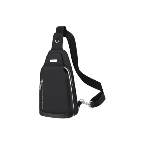 SEPTWOLVES Oxford Sling Bag Small Men's Blue Black SEPTWOLVES Оксфорд Слинг Сумка Маленькая Мужская Синий Черный