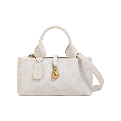 LOSEA THREE Gorges Museum Коллаборация ПУ (полиуретан) Через плечо Сумка Маленькая Женская Кремовая