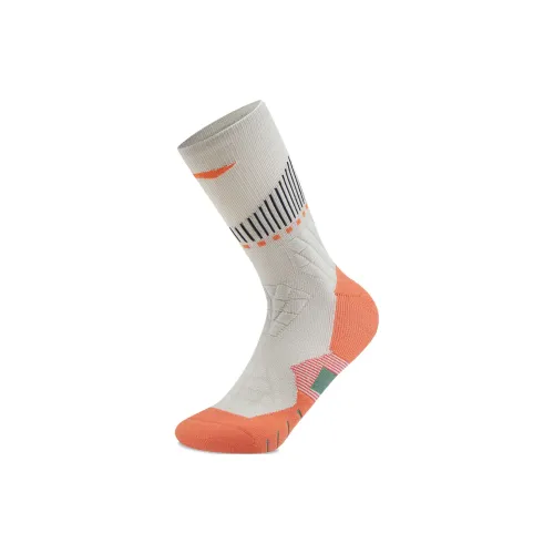 LINING Basketball Collection 1 шт Березовый Серый/розовый Апельсин Унисекс Баскетбольные носки