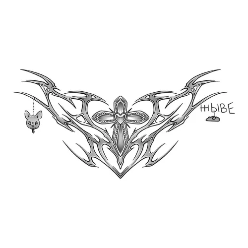 QINGYING Временные татуировки Унисекс