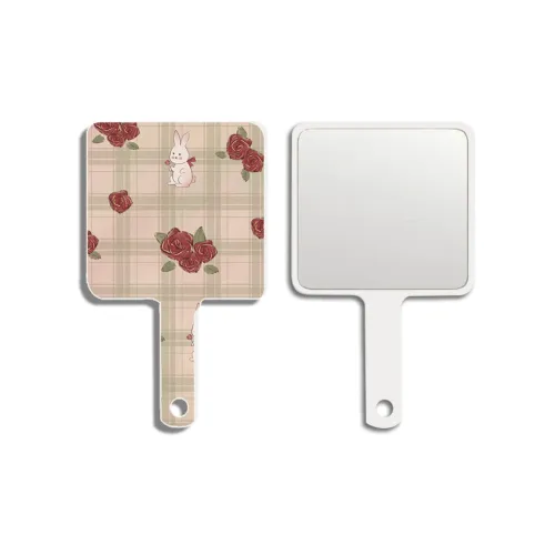 Sweet Pillow House Розовое Зеркало для рук Cute и Портативное Зеркало для макияжа для использования дома и в общежитии