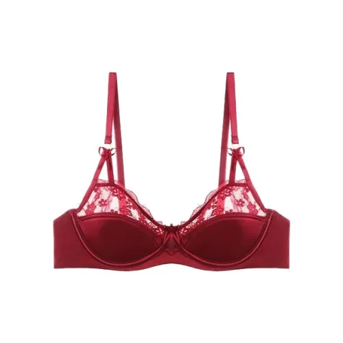 DPLAY SWEET Одиночная пара BRA Джемово-красный Женские Бюстгальтеры