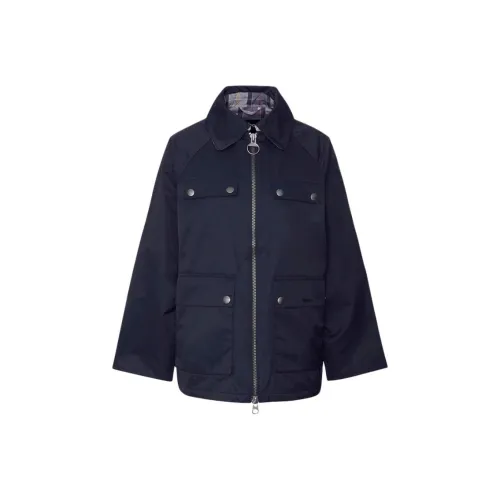 Barbour Темно-синие Женские Куртки