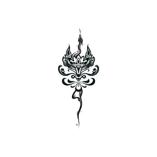 LIEJI Shared Soul Плуто Травяной Tattoo Наклейка