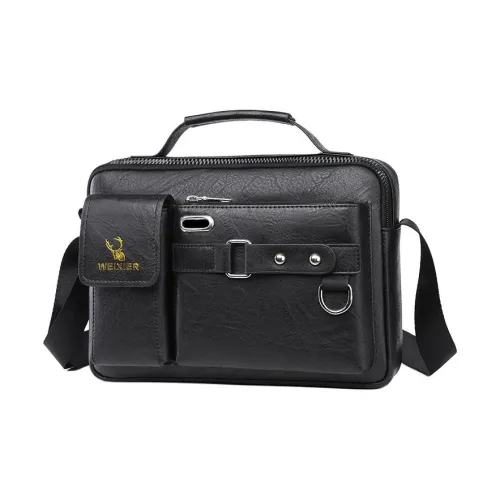 Boniu ПУ (полиуретан) Сумка через плечо Стандартная Женская Черный Коричневый