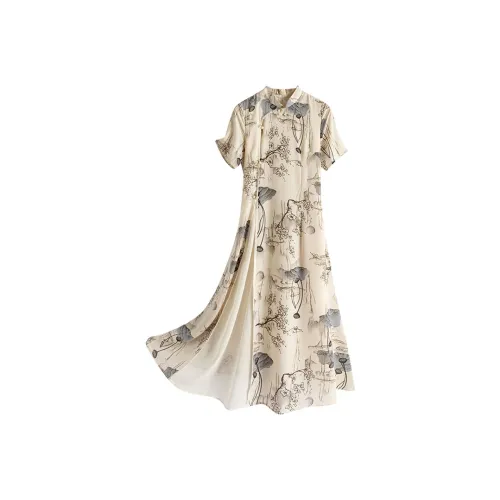 TEME Короткий рукав Платье Женское